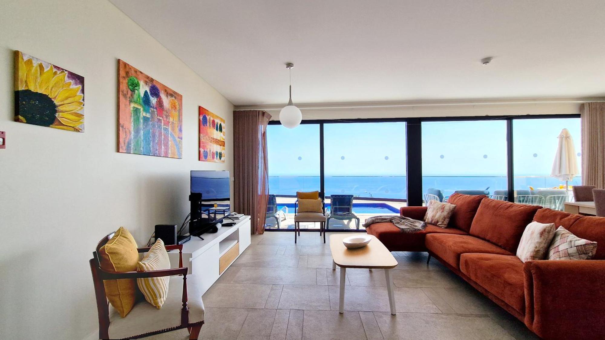Eden Sun - A Modern Luxury Villa With A Panoramic View Prazeres Bagian luar foto